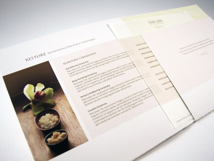 The Spa at Seabourn – Brochure