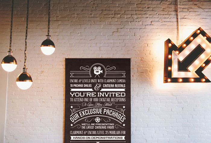 Lights, Camera & Party! – Collateral